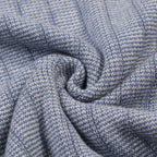 Polo tricoté bleu pour homme au style sportif des années 70