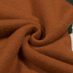 Pull en tricot rétro caramel brun pour homme