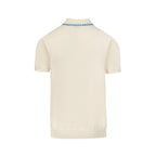 Pull en maille patchwork romantique abricot pour homme