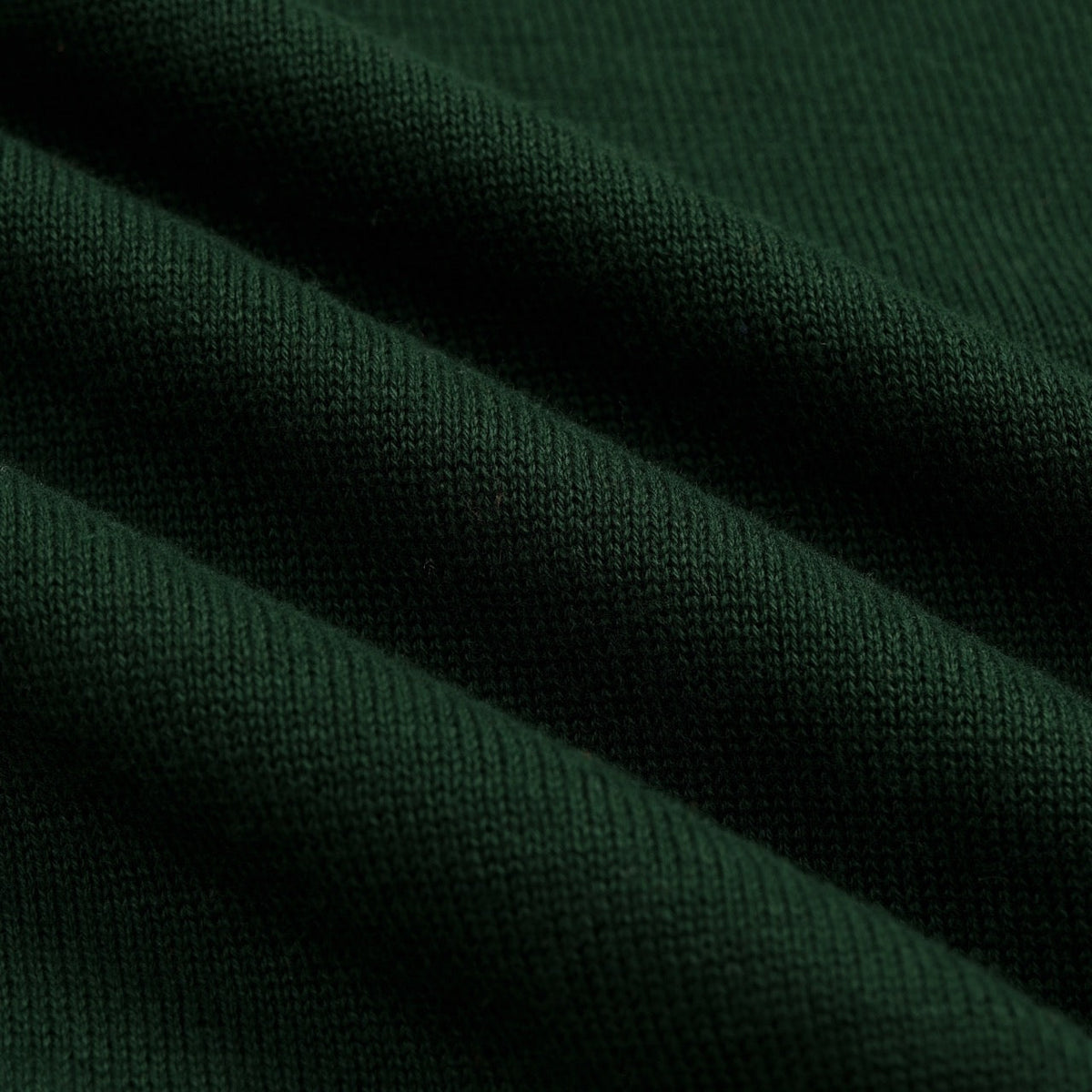 Cardigan vintage en tricot vert foncé pour homme avec broderie de renard et chauve-souris