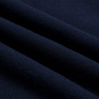 Cardigan Vintage Bleu Foncé pour Homme avec Broderie de Hibou