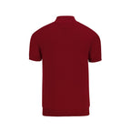 Vintage Rouge Brique T-shirt Homme à Manches Chauve-Souris en Maille Jacquard