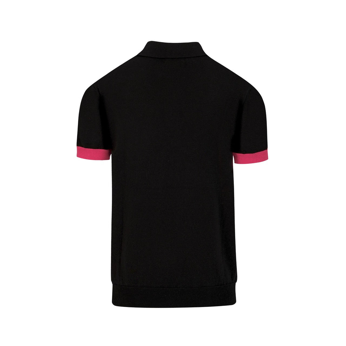 Pull en maille jacquard noir à rayures rétro pour homme