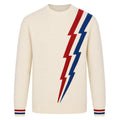 "Pull jacquard rétro britannique pour homme" can be rewritten as "Pull homme en jacquard au style rétro britannique".