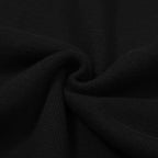 Chemise à rayures monochromes des années 60 pour homme – Noir, Blanc et Gris avec boutons polo