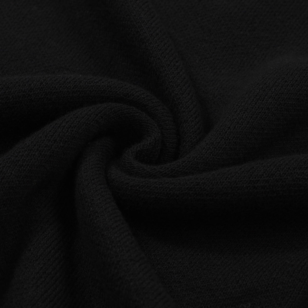 Pull zippé jacquard homme style années 60 – Noir avec motif losange blanc