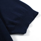 Chemise polo à rayures dégradées des années 60 pour hommes – Modèle à manches courtes avec panneau vertical