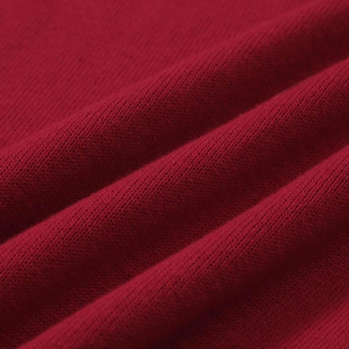 Pull zippé en tricot rouge style années 60 pour homme – Chemise rétro décontractée avec bordures contrastées