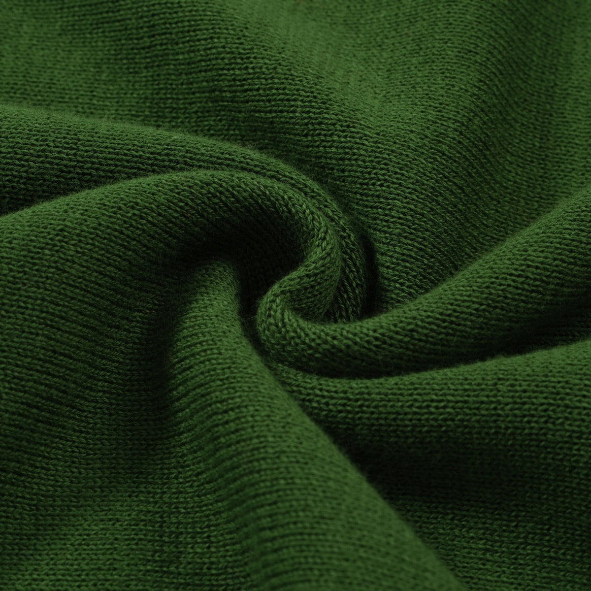 Retro 70s Green Knit T-Shirt – White Striped Racing Style