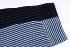 Chemise à rayures verticales pour homme - Manches longues, style décontracté, idéale pour le travail