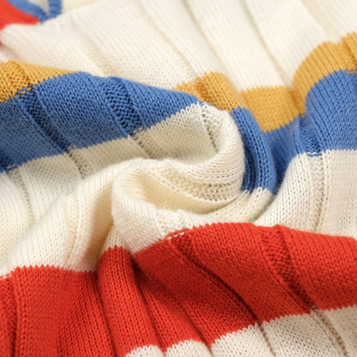 Polo rayé rétro californien des années 70 pour homme