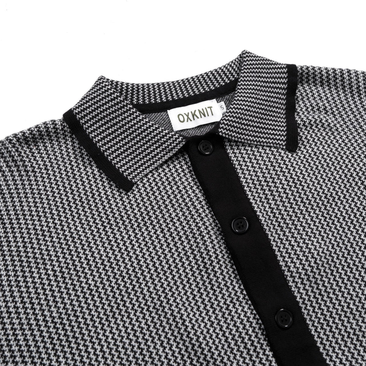 Cardigan Noir Minimaliste Années 60 pour Homme