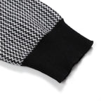 Cardigan Noir Minimaliste Années 60 pour Homme