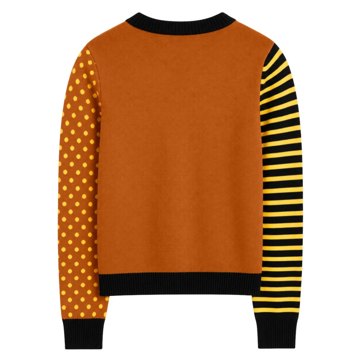 Vêtements rétro d'Halloween pour femmes en tricot jacquard
