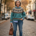 ELARA™ | Pull Vintage Tricoté Élégant