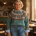 ELARA™ | Pull Vintage Tricoté Élégant