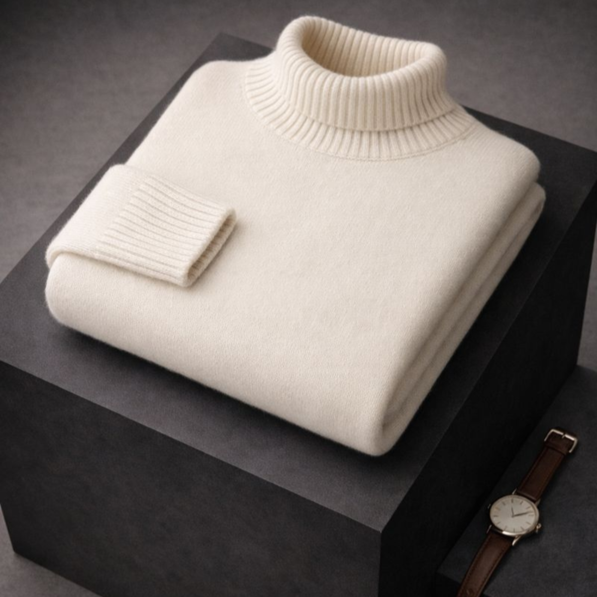 INES™ | Pull Col Haut Confort