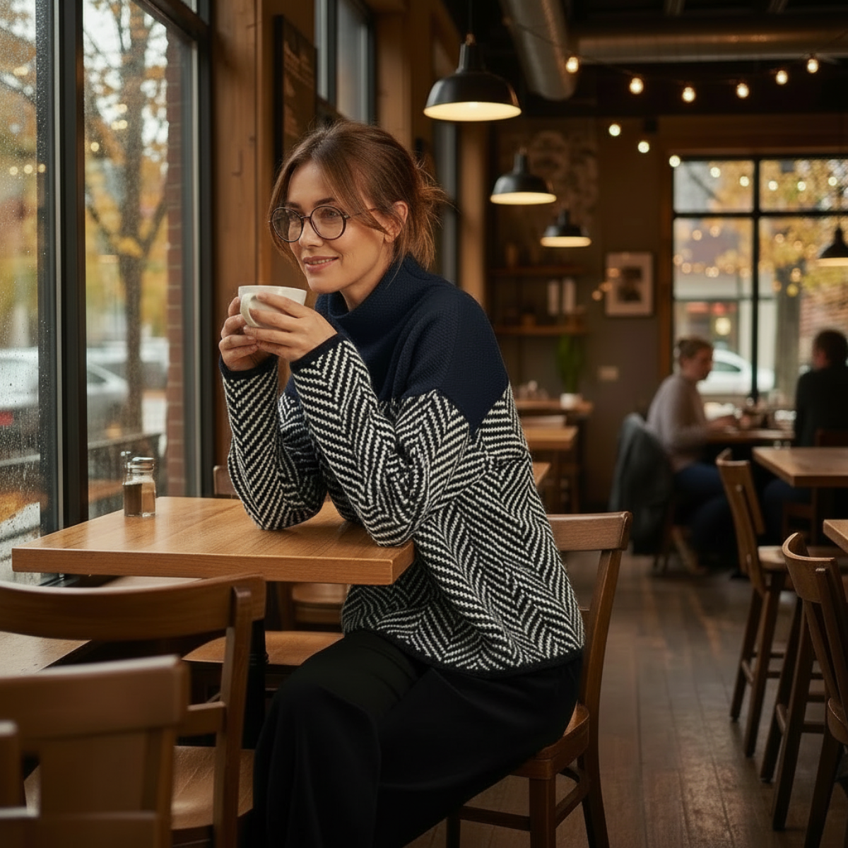 NORAH™ | Pull Col Roulé Élégant