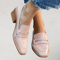 Cristina | Talon Bloc Mocassin