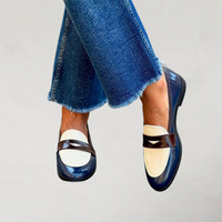 Daniela | Navy Blue Moccasins