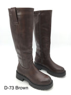 Bottes Hautes Elvira - Marron