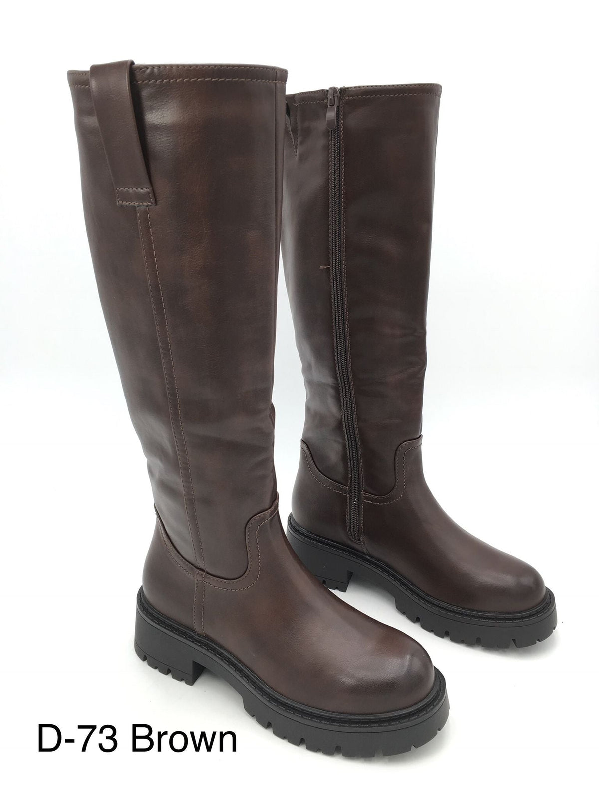 Bottes Hautes Elvira - Marron