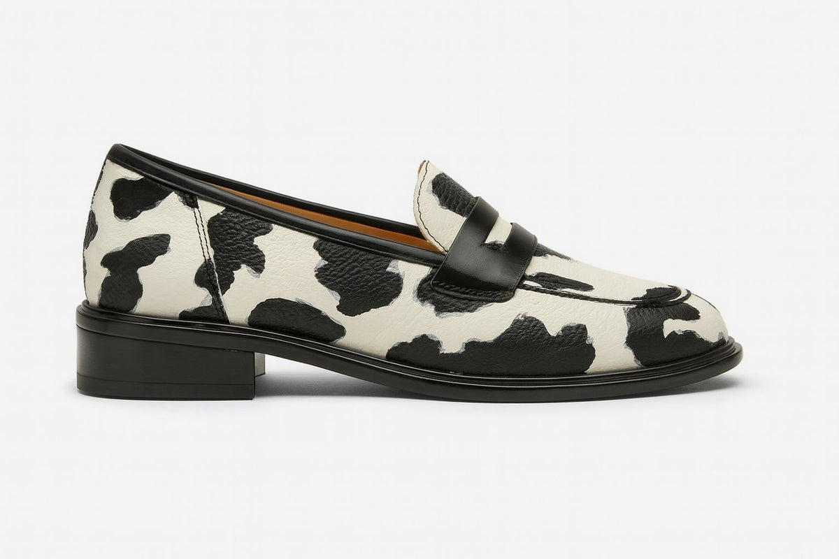 Valentina | Mocassins à Motif Audacieux