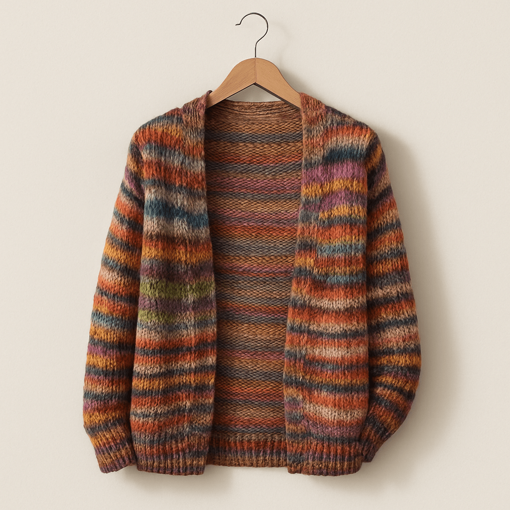 Pamela | Cardigan multicolore pour femme | Moderne