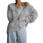 Pascale | Cardigan à col en V pour femme | Moderne
