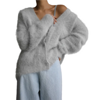 Pascale | Cardigan à col en V pour femme | Moderne