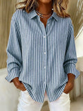 Jimena | Chemise Rayée avec Boutons