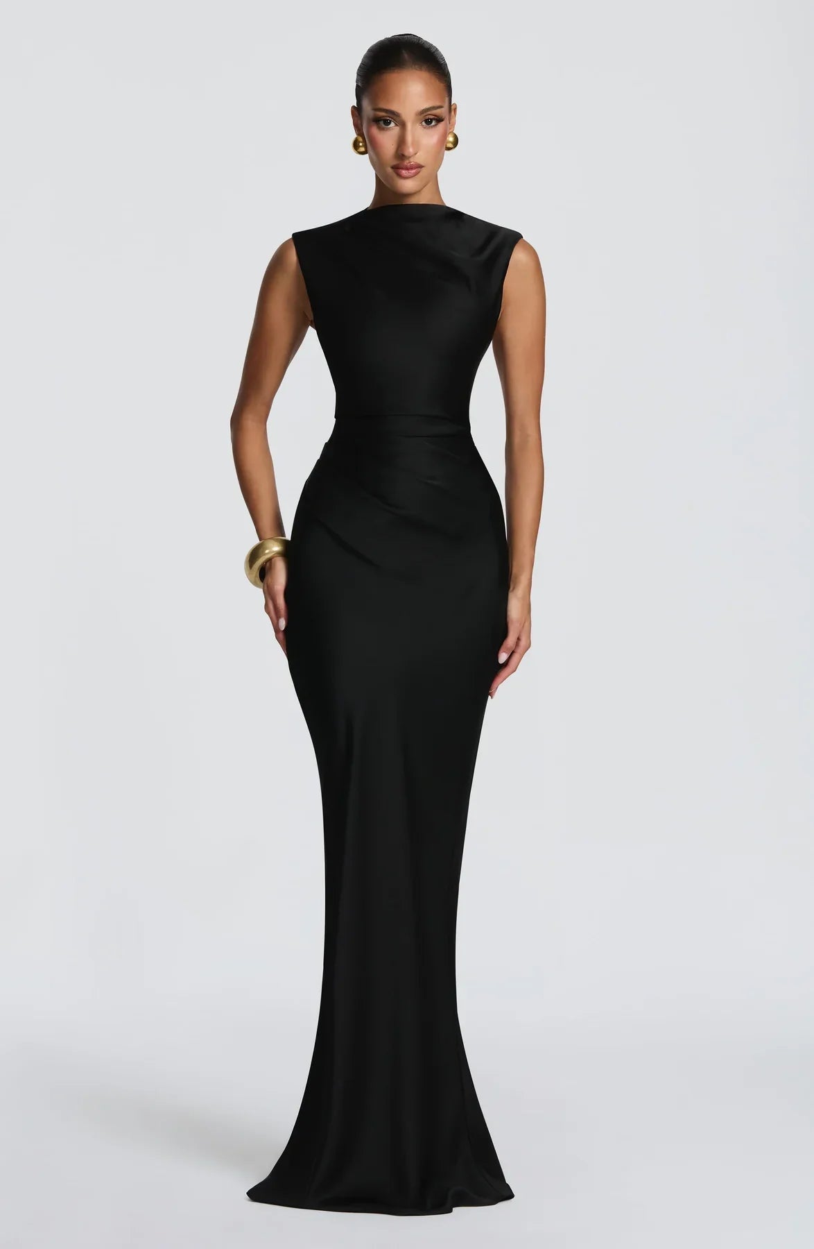 Maxi Satin Robe