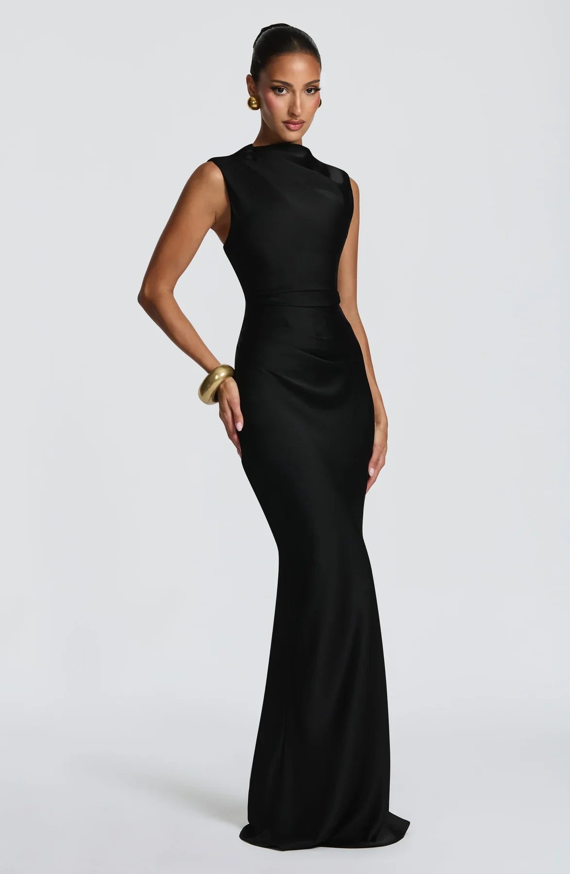 Maxi Satin Robe
