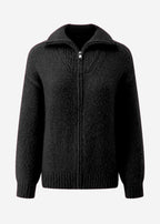 Cardigan zippé - noir