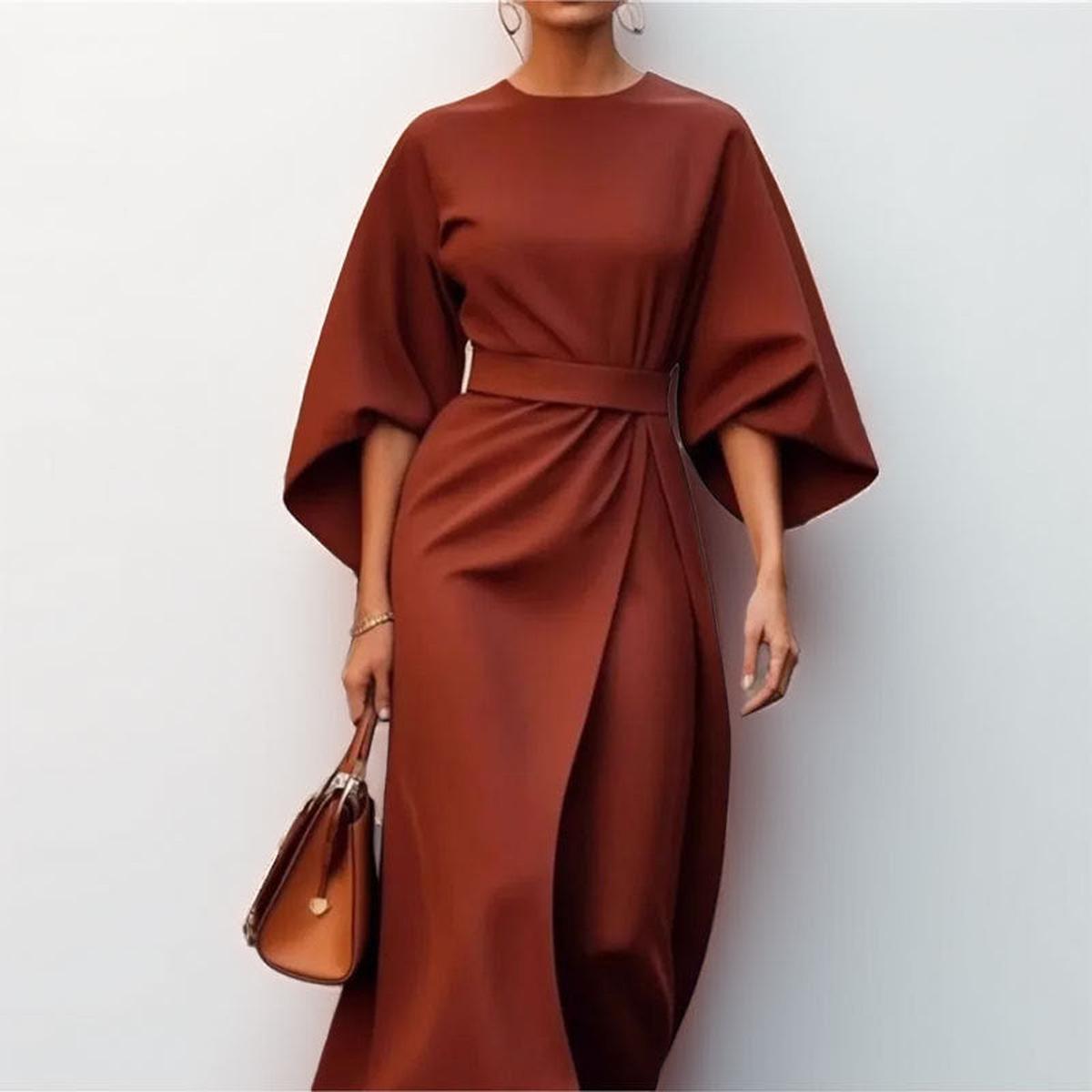 Venlora Mode | Robe longue à manches kimono