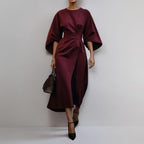 Venlora Mode | Robe longue à manches kimono