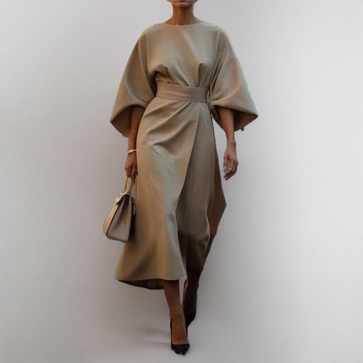 Venlora Mode | Robe longue à manches kimono