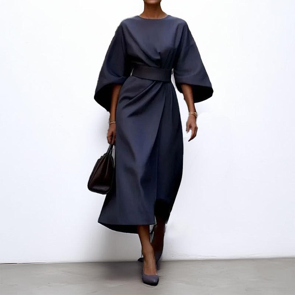 Venlora Mode | Robe longue à manches kimono