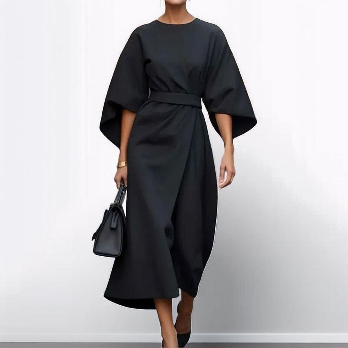 Venlora Mode | Robe longue à manches kimono