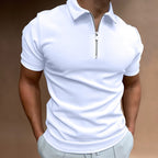 Christophe | Polo avec fermeture éclair pour hommes