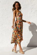 Gabriella | Robe d'été imprimée alliant confort et style estival