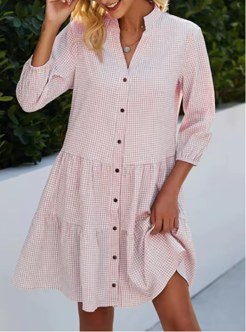 Zuri | Robe Mini Ample à Col en V