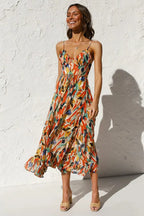 Gabriella | Robe d'été imprimée alliant confort et style estival