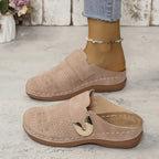 Caprielle™ Sandales à semelles compensées chic