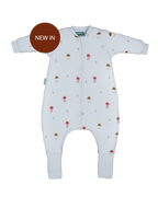Combinaison de sommeil avec manches et chaussettes - Lapins Endormis - TOG 2.5