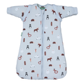 Sac de couchage pour bébé avec manches - Animaux d'hiver - TOG 2.5