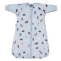 Sac de couchage pour bébé avec manches - Animaux d'hiver - TOG 2.5