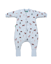 Combinaison de sommeil avec manches et chaussettes - Animaux d'hiver - TOG 2.5