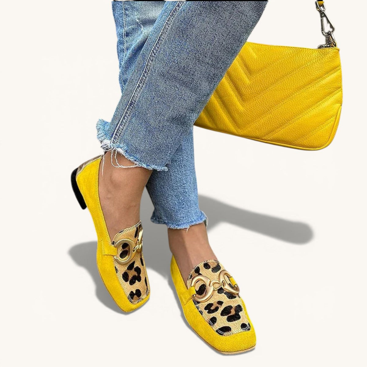 Assunta | Mocassins avec imprimé animal
