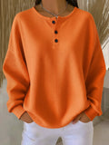 Milagros | Sweat-shirt Henley Gofré